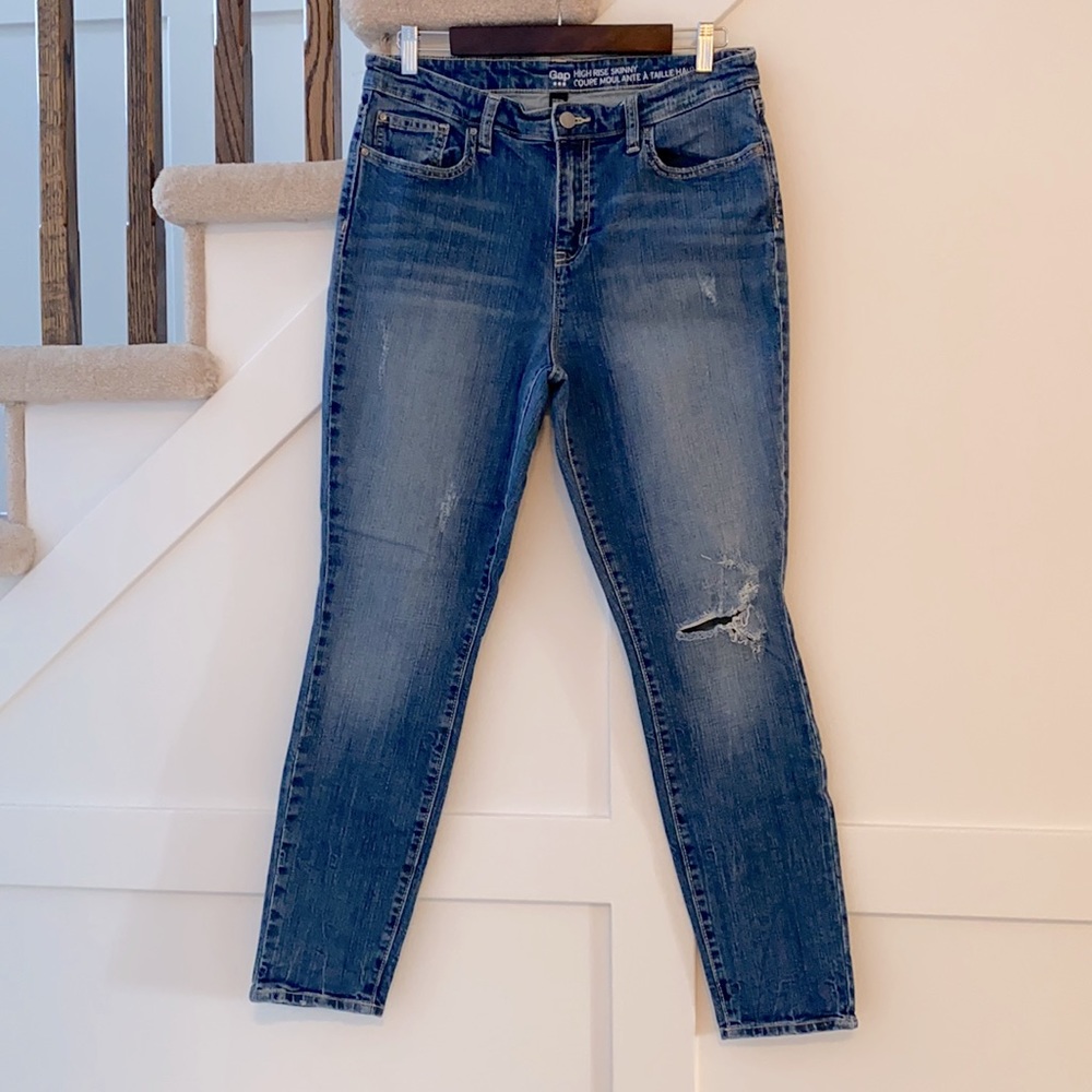 Gap High Rise Skinny Jeans 1969 size 12